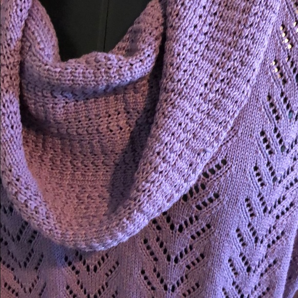 Croft & Barrow Purple Sweater Size Large - Picture 2 of 5